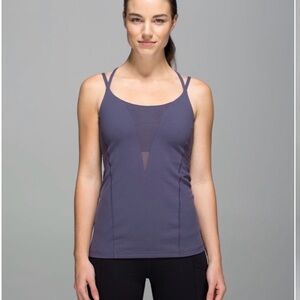 Lululemon Exquisite Tank- Nightfall SZ 12
